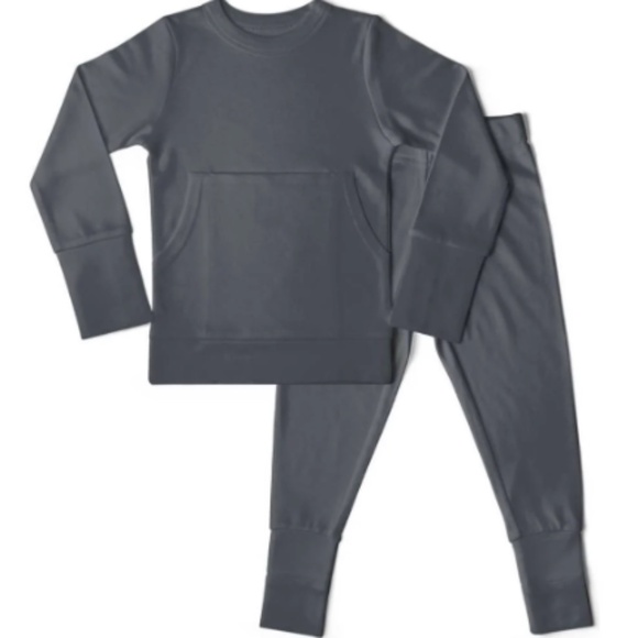 Goumi Kids Midnight Blue All Day Jogger Lounge 2-Piece Set Size 4T NEW - Picture 1 of 4